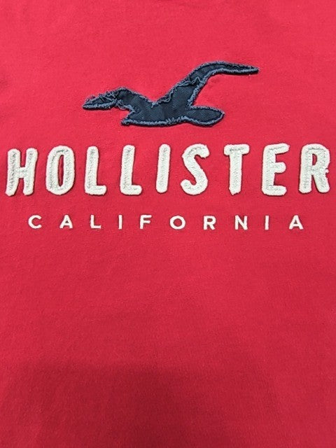 Hollister Men Red T-Shirt size XL product image 5