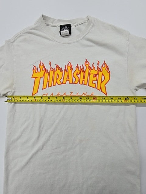 Thrasher Men White T-Shirt size S product image 7