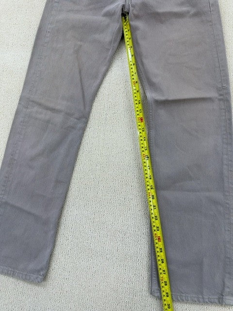 Levi's Men's Beige 501 Straight Jeans 31x33 Regular