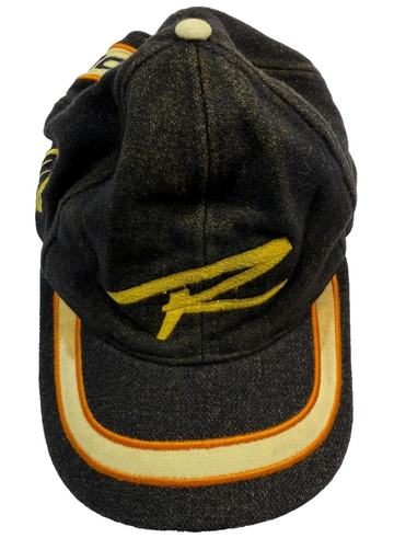 Unisex Rossignol Black Wool Snapback Cap Embroidered Logo Ski