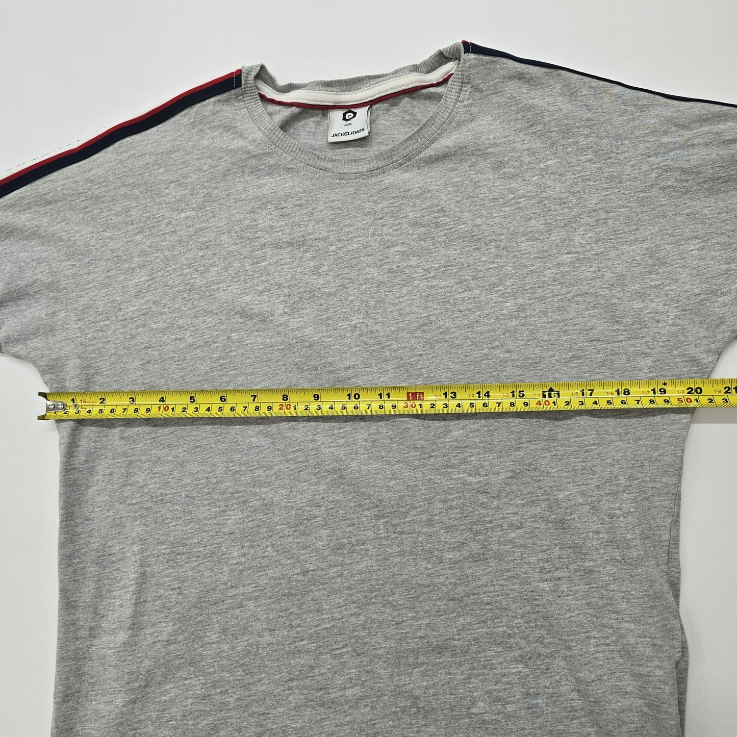 Jack & Jones Men Gray T-Shirt size S product image 7
