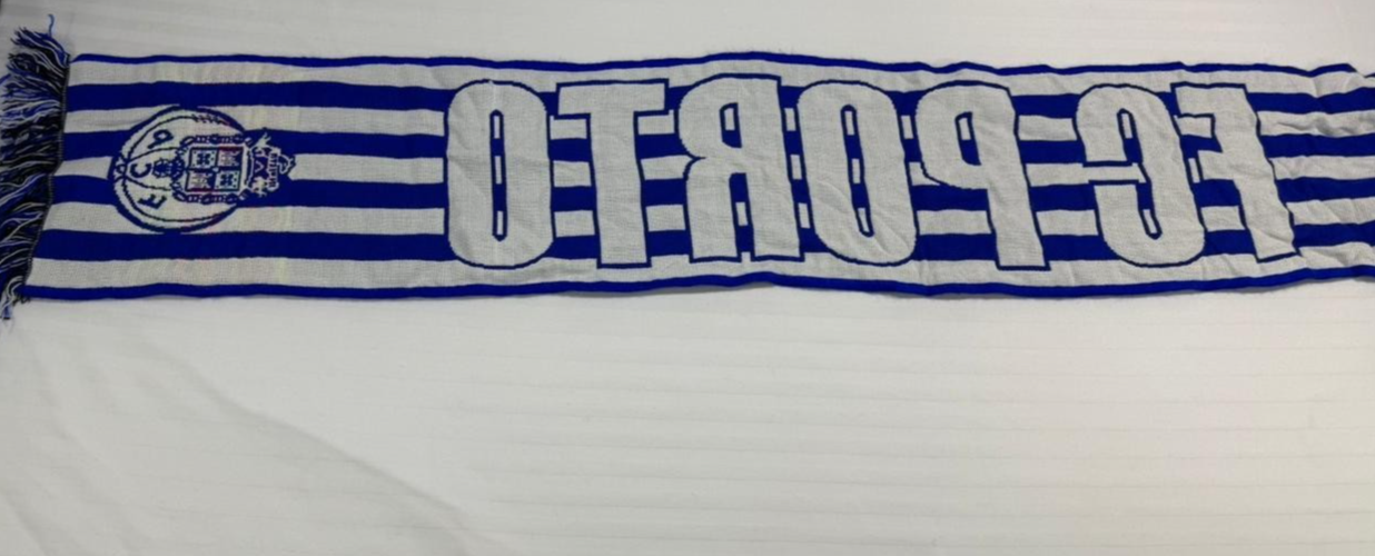 New FC Porto Soccer Fan Scarf Premiership Premium Acrylic Knit
