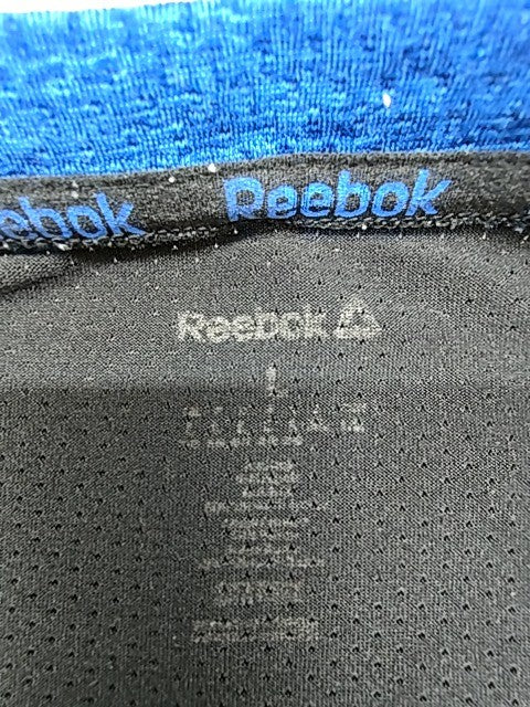 Reebok Men's Blue Sleeveless Tank Top Size L Crewneck 117503