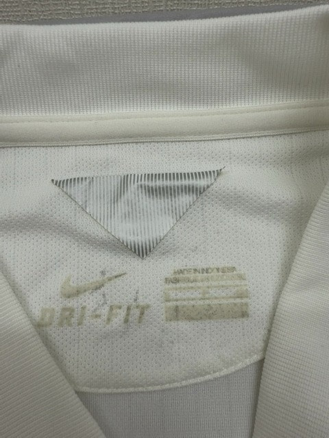 Nike Men's White Dri-FIT V-Neck Jersey Size L