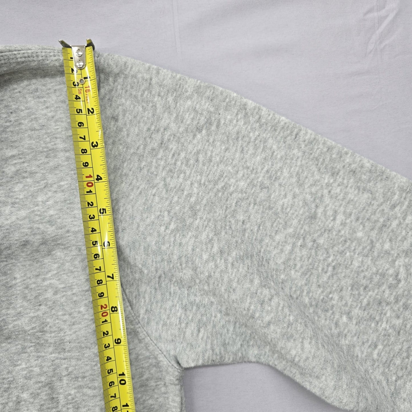 Champion Men's Reverse Weave Grey Hoodie Size S