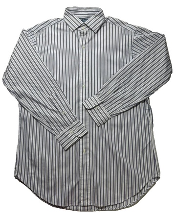 Polo Ralph Lauren Regent Classic Fit Striped Buttonup Shirt Men's Size 16 / 32-33