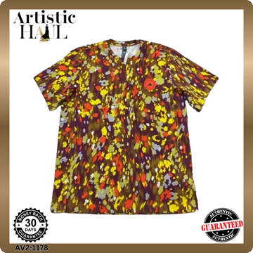 Adidas by Stella McCartney Multicolor Abstract Print T-Shirt M