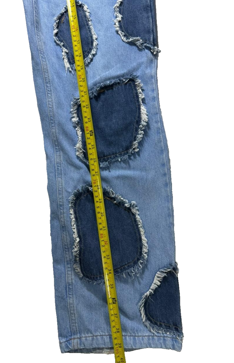 Milk It Women's Navy And Blue Jeans | Size: 28
