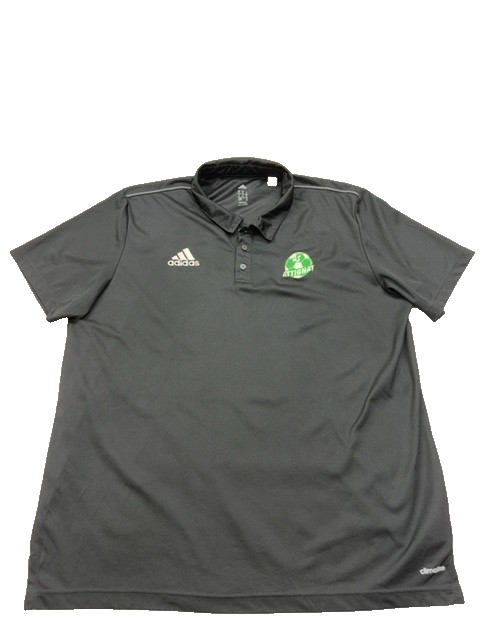 Adidas Men's Black Polo Shirt – Size XL, Short Sleeve