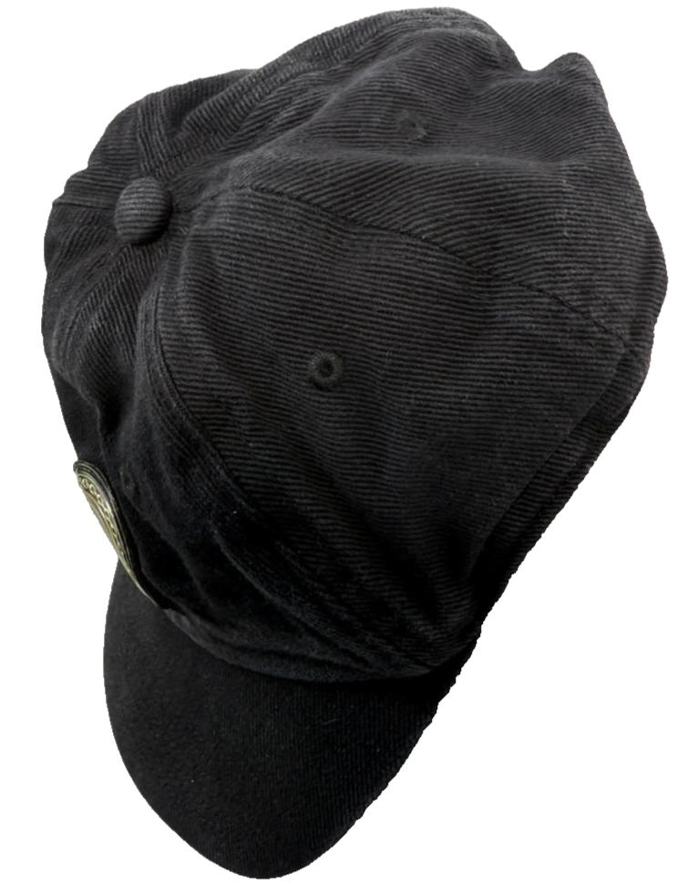 Versace Jeans Couture Black Medallion Dad Hat Adjustable Cap Osfa