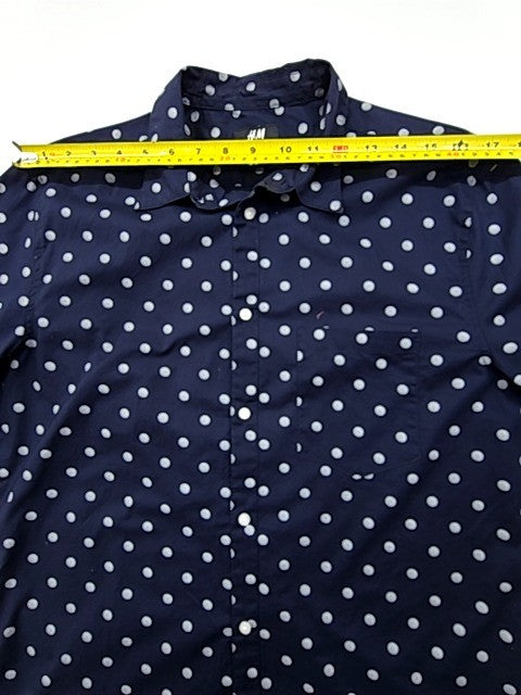 H&M Women Navy Shirt size M product image 4