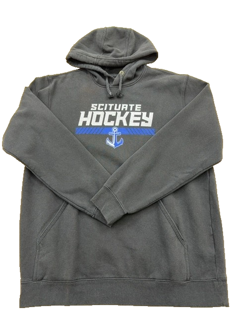 Carhartt Scituate Sailors Ice Hockey Grey L Loose Fit Pullover Hoodie