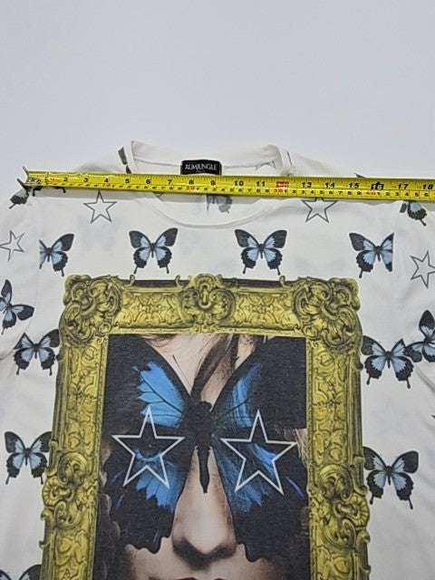Rum Jungle Women White T-Shirt size M product image 4