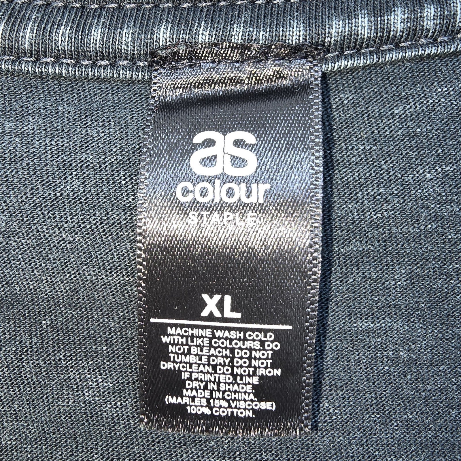 3S Colour Staple Men Black T-Shirt size XL product image 3
