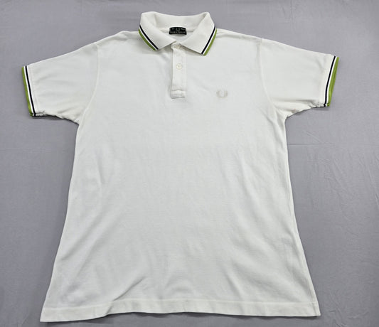 Fred Perry Youth White Polo Shirt