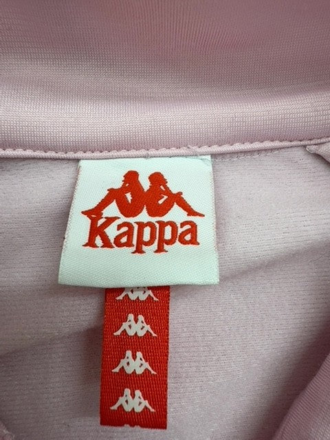 Kappa Women's Pink Track Jacket M Long Sleeve Zipper Med
