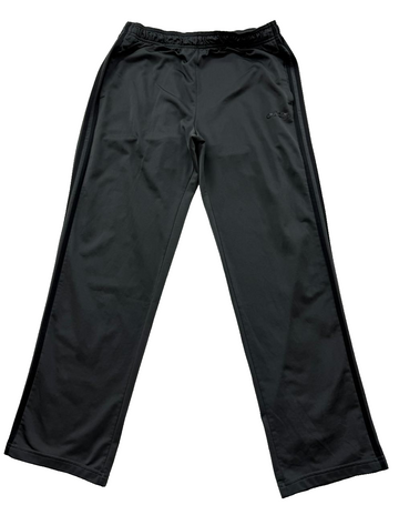 Adidas Grey Track Pants Men's XL Regular Fit Drawstring