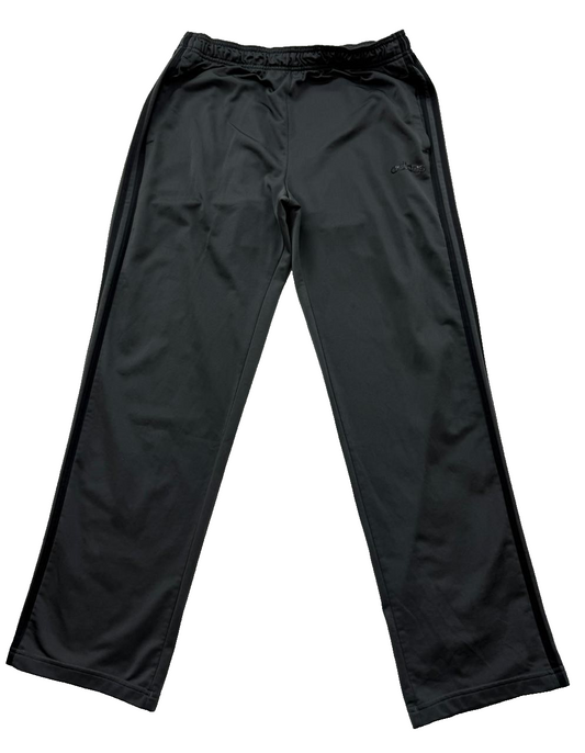 Adidas Men's Gray Track Pants – Size XL, Regular Fit
