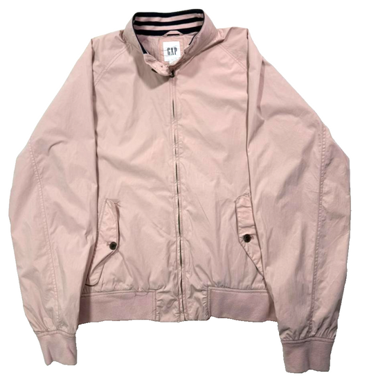 Pink Harrington Jacket Lightweight Harrington Jacket Gap - Size M