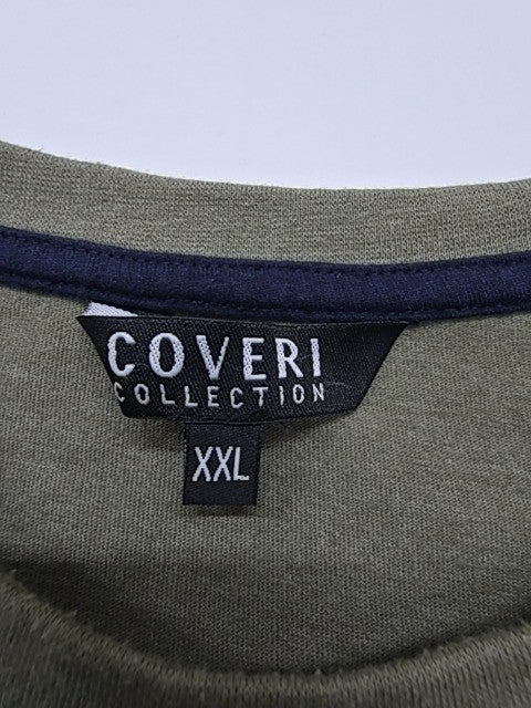 Coveri Collection Men Green T-Shirt size XXL product image 3