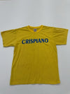 Crispiano Unisex Yellow T-Shirt – Size M, Brand Department Type Style