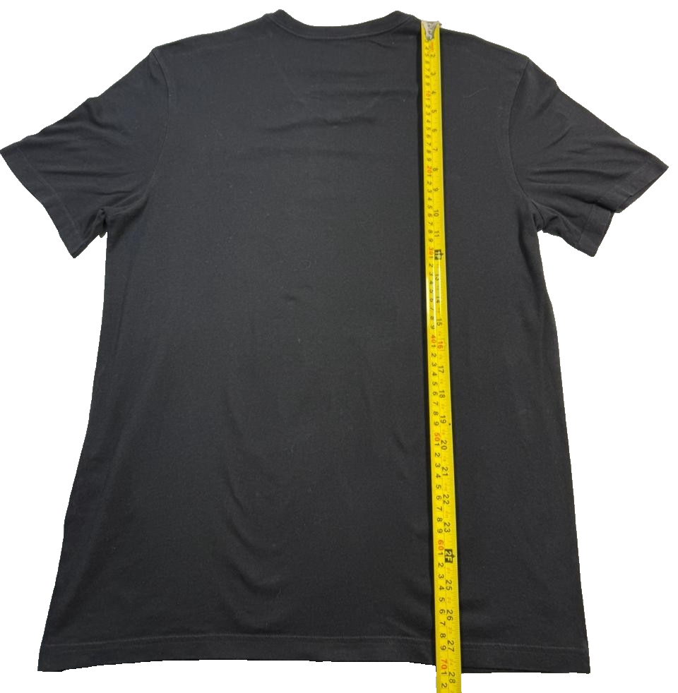 Black Tommy Hilfiger Men's V-Neck T-Shirt - Size M