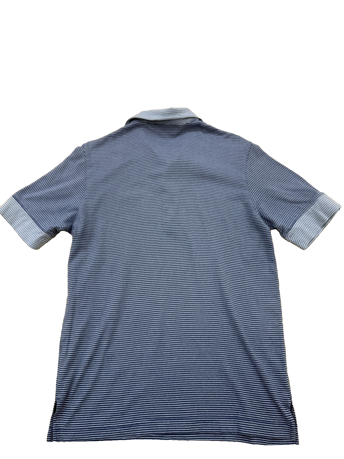 Lacoste Men's Blue White Striped Polo Sz 3 Vintage Japan Cotton DH0435