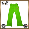 Plein Sport Women's Green Track Pants, Logo, Cotton – Ref 801FC