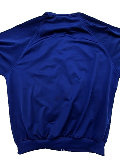 Adidas Men's Navy Track Jacket Full Zip Long Sleeve Size L