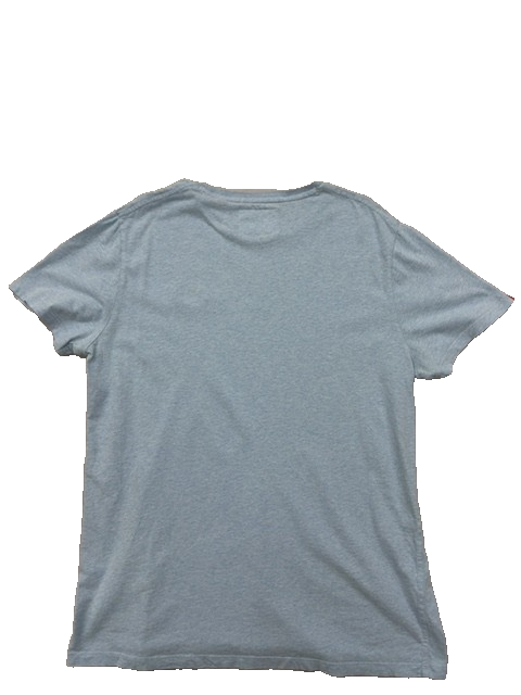 Superdry Vintage Logo Grey T-Shirt Men 2XL Short Sleeve Relaxed Fit