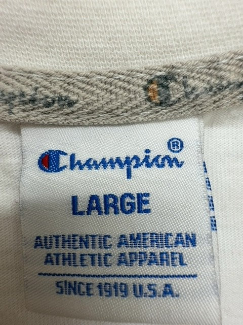 Champion Boys White T-Shirt size L product image 3