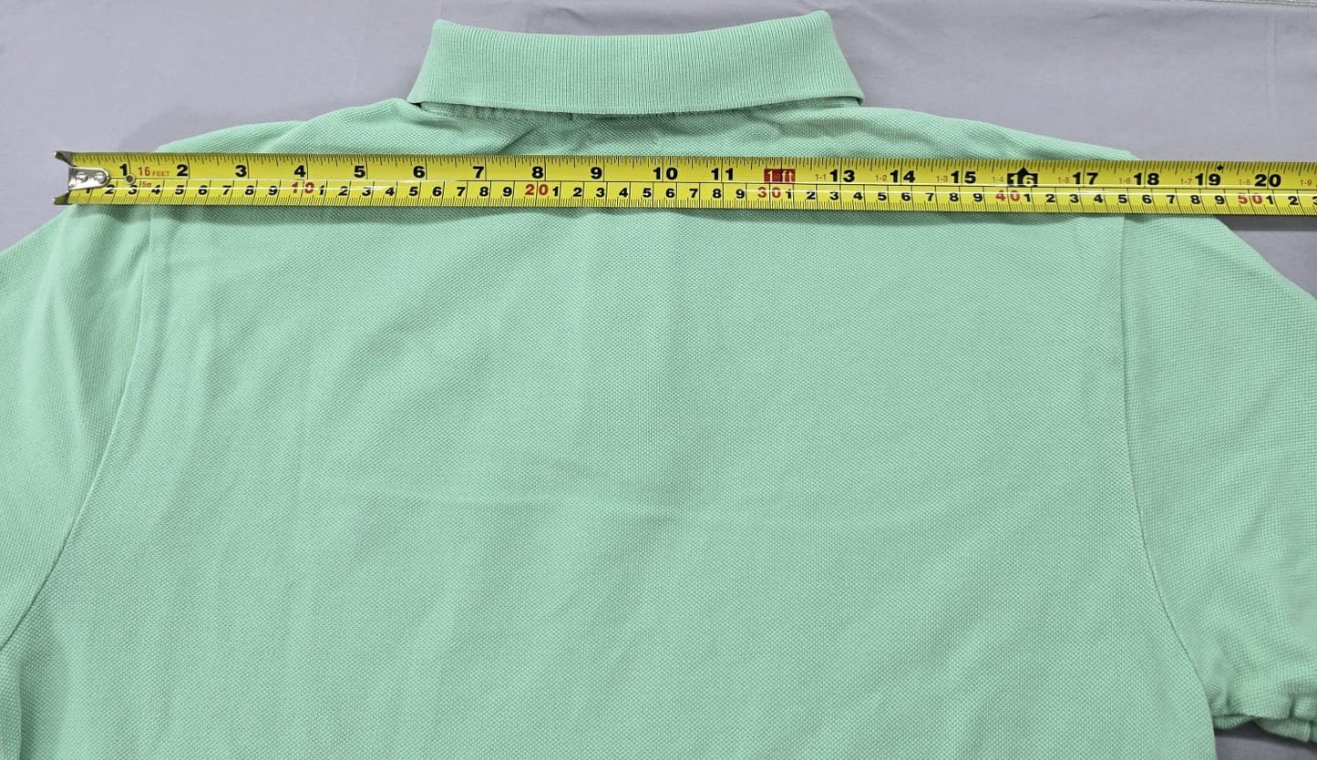 Polo Ralph Lauren Men's College Green Polo Shirt Size S Custom Slim Fit