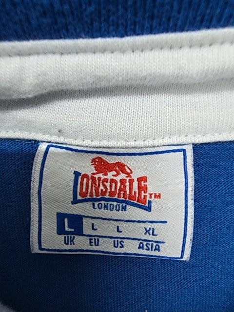 Lonsdale Boys Blue Polo Shirt product image 4