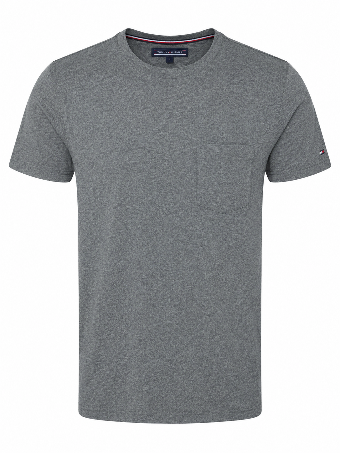 Tommy Hilfiger Men Gray T-Shirt size S product image 2