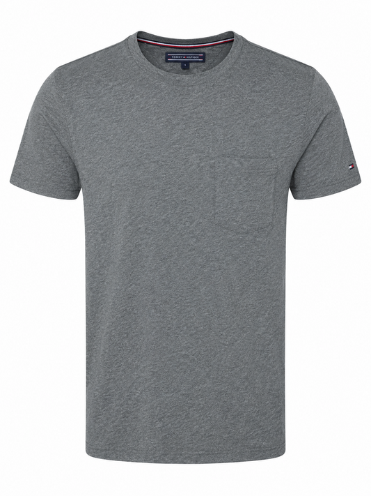 Tommy Hilfiger Men Gray T-Shirt size S product image 2