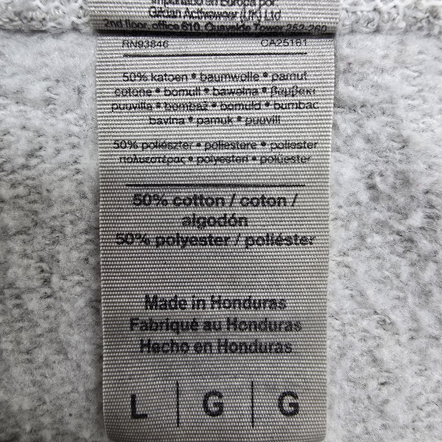 Gildan Men Gray Sweatshirt size L product image 4