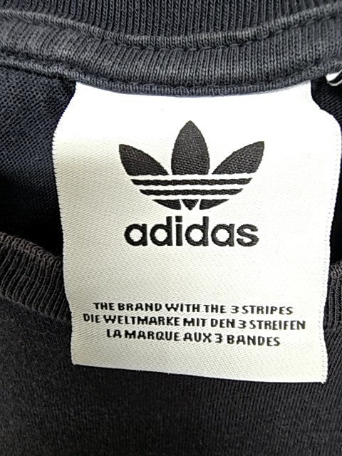 Adidas Men's Black Trefoil Logo T-Shirt Size S Short Sleeve