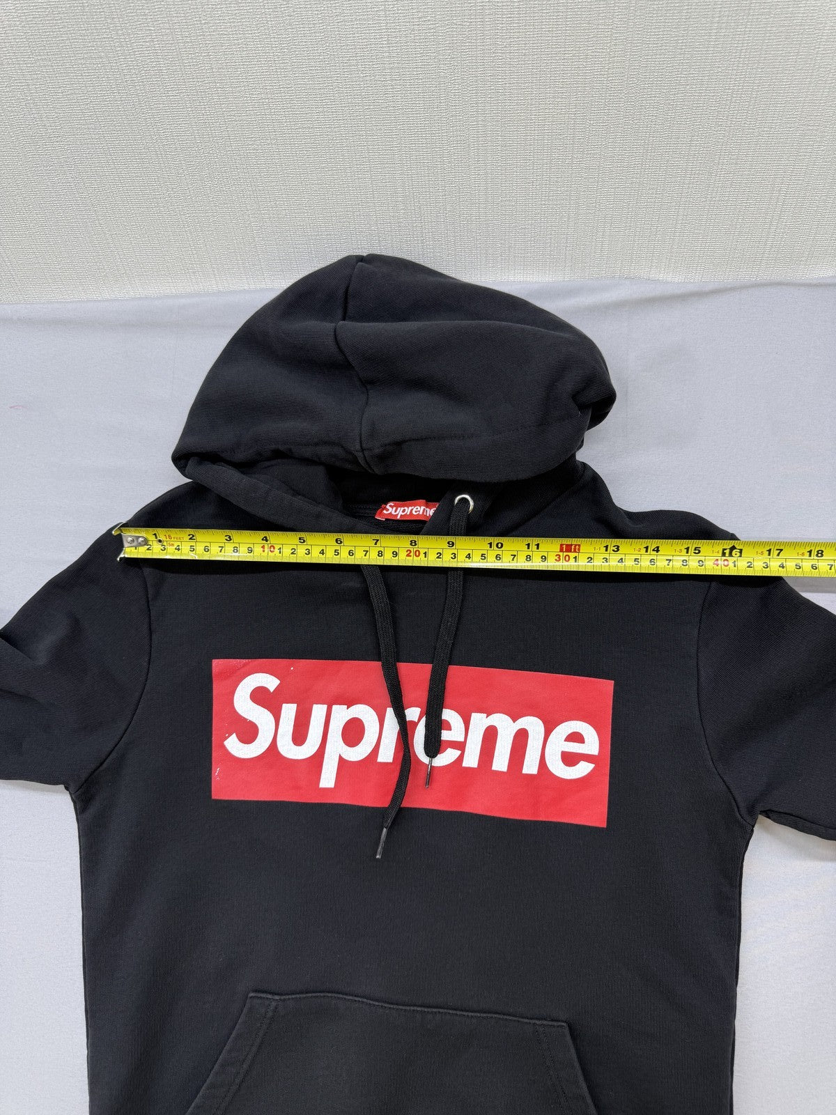 Supreme Box Logo Grey Hoodie XS Men's 100% Cotton