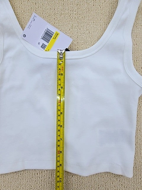 Jordan Women's White Flight Essentials Tank Top Size Small