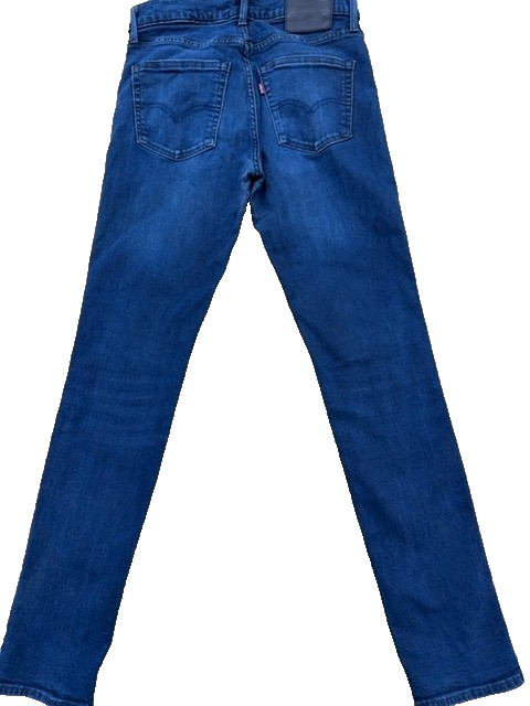 Levi's Men's Slim Premium Blue Denim Jeans Button Closure