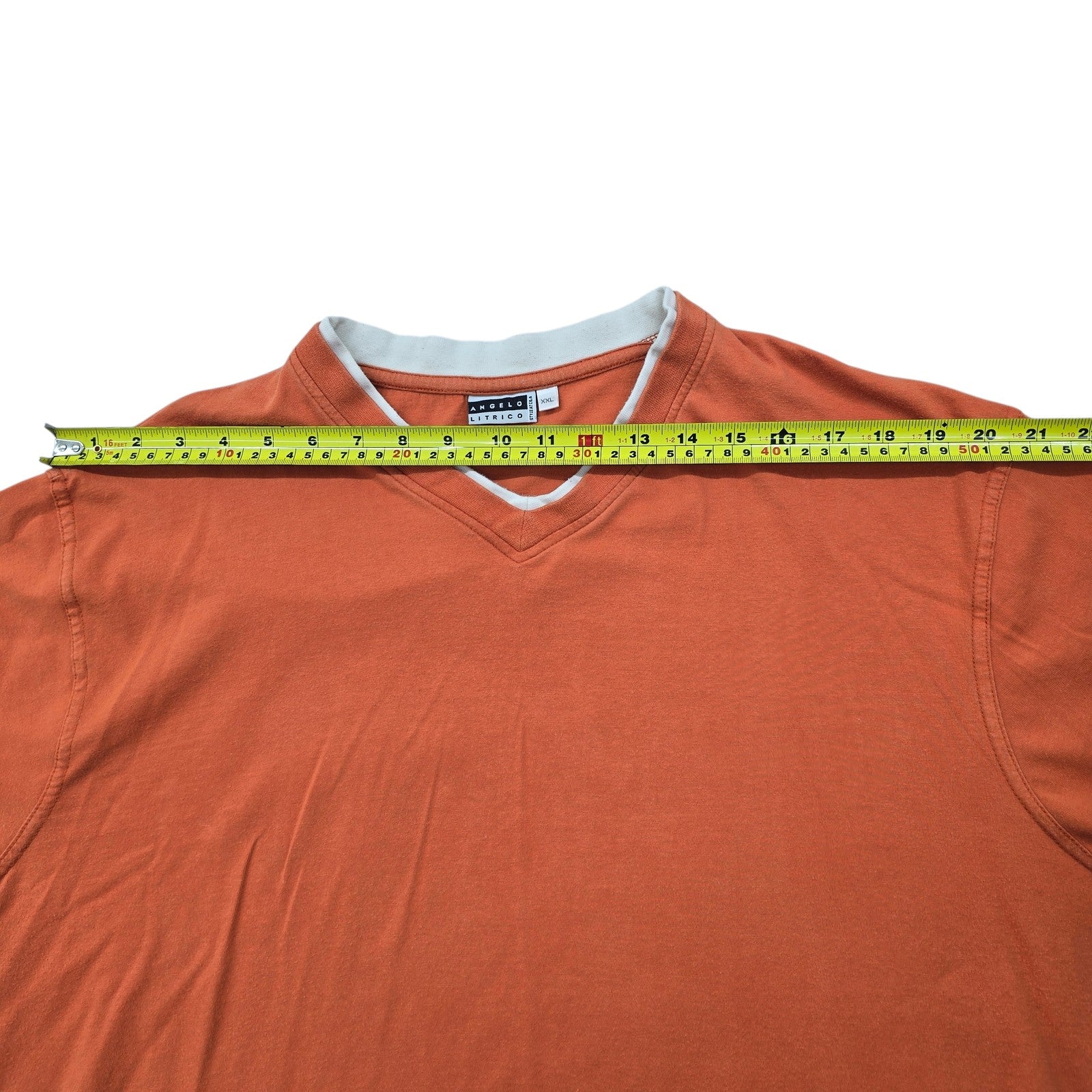 Artistic Haul Men Orange T-Shirt size XXL product image 4
