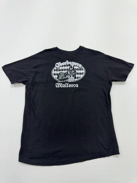 ALL ROUND Men Black T-Shirt size XL product image 4
