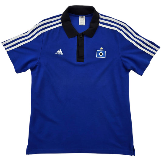 Adidas Men's Blue Polo Shirt – Size L, Short Sleeve – Ref 7A4F9