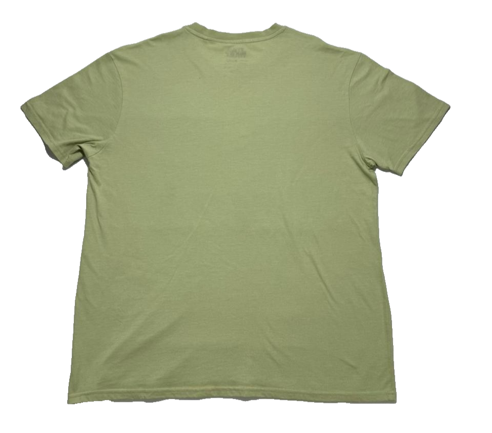Star Wars Shirt Master Yoda Meditation Center Light Green Short Sleeve XXL