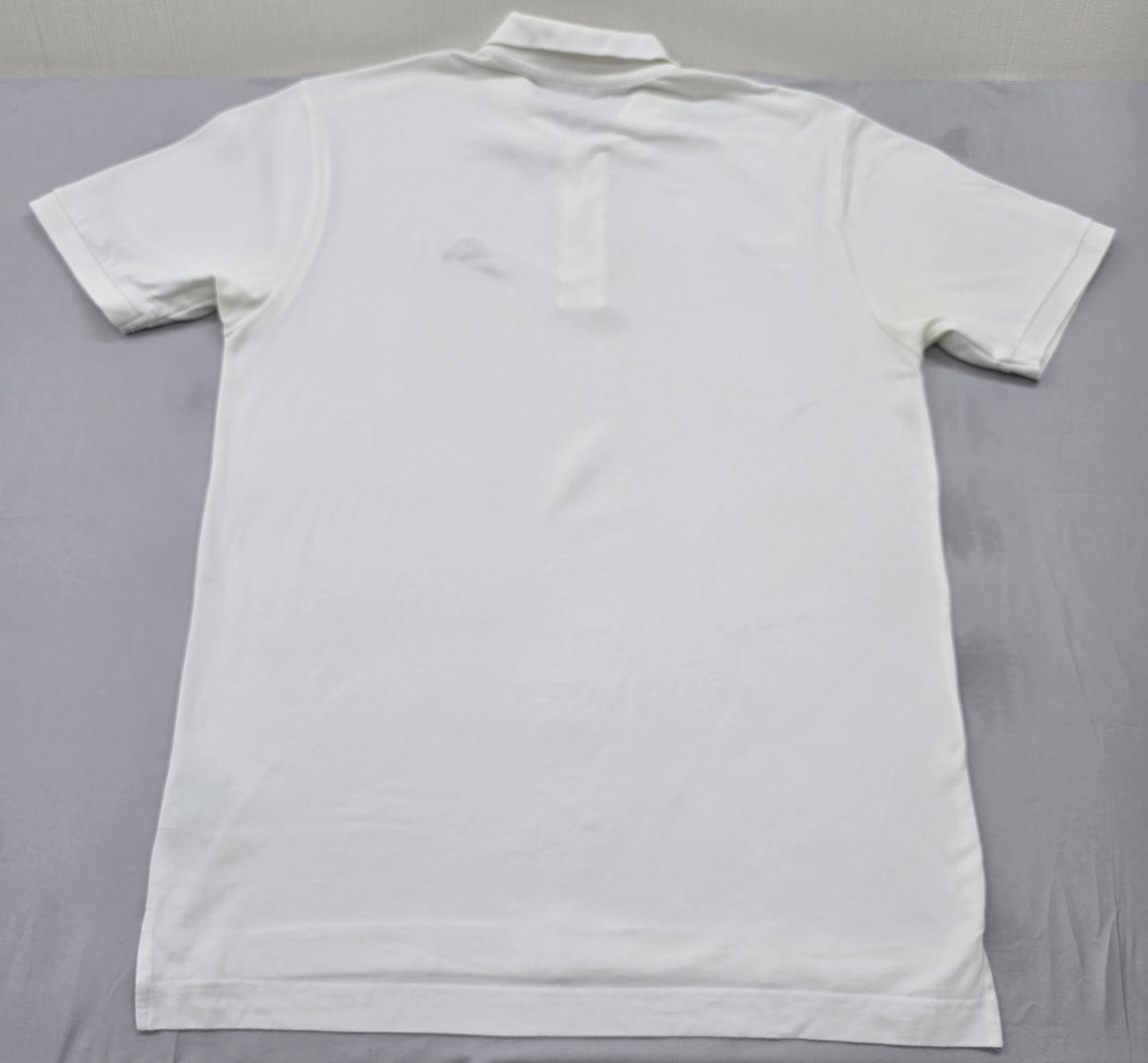 Kappa Men's White Cotton Polo Shirt Large Short Sleeve Button-Down