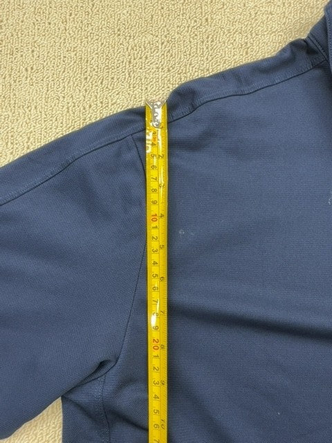 Nike Men's Navy Dri-FIT Golf Polo L Los Angeles Chargers