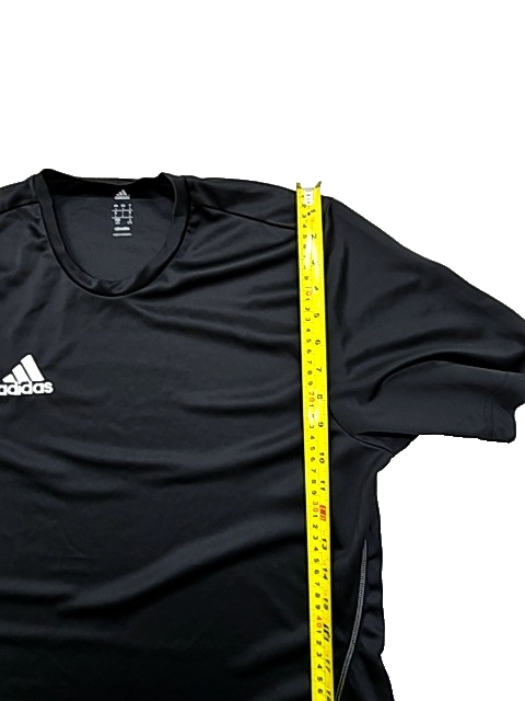 Adidas Climacool Black Jersey Shirt L Short Sleeve Crewneck