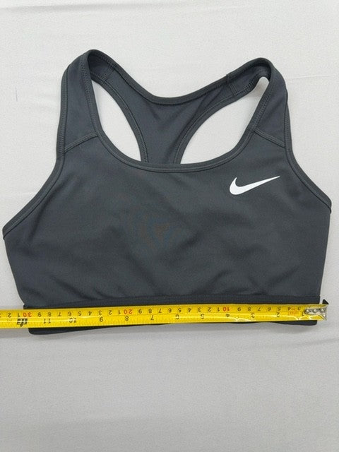 Nike Women's Black Racerback Sports Bra Size M Training