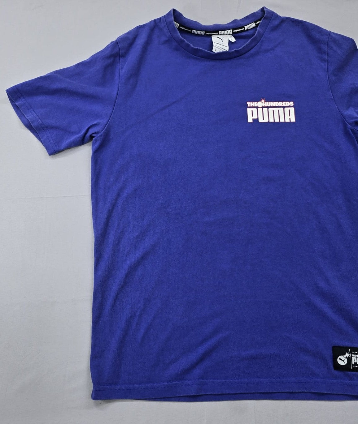 Puma Men's Navy Puma x The Hundreds T-Shirt Size S