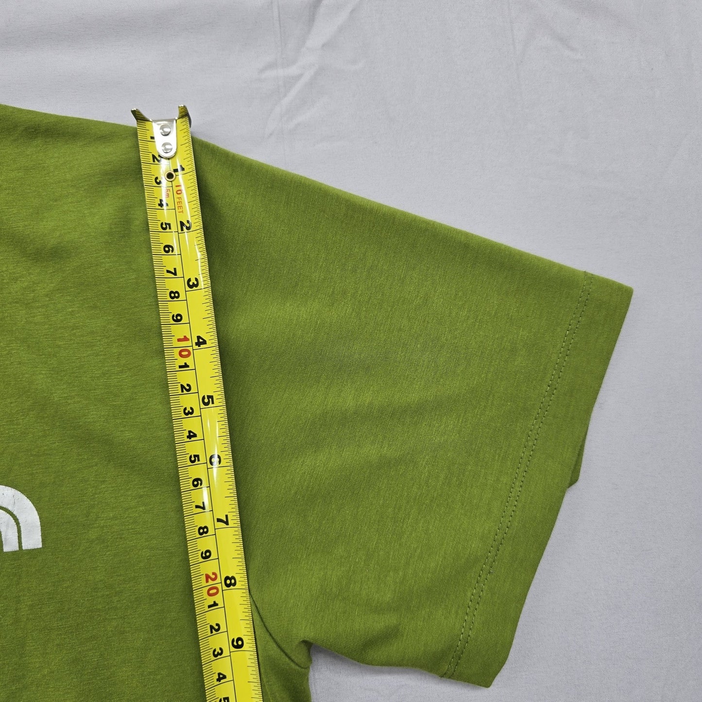 The North Face Men's Green Crewneck Short Sleeve T-Shirt XL Cotton